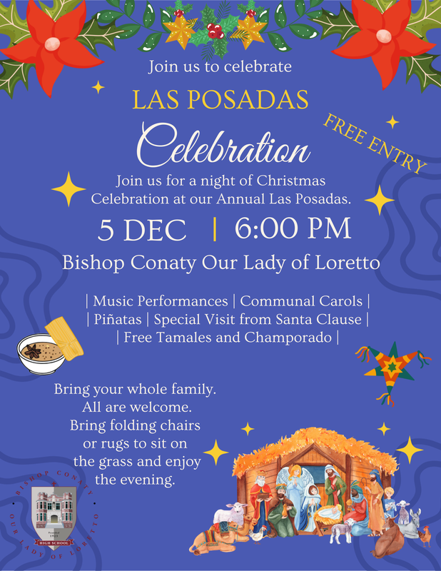 Promotion for Las Posadas on Dec 5th