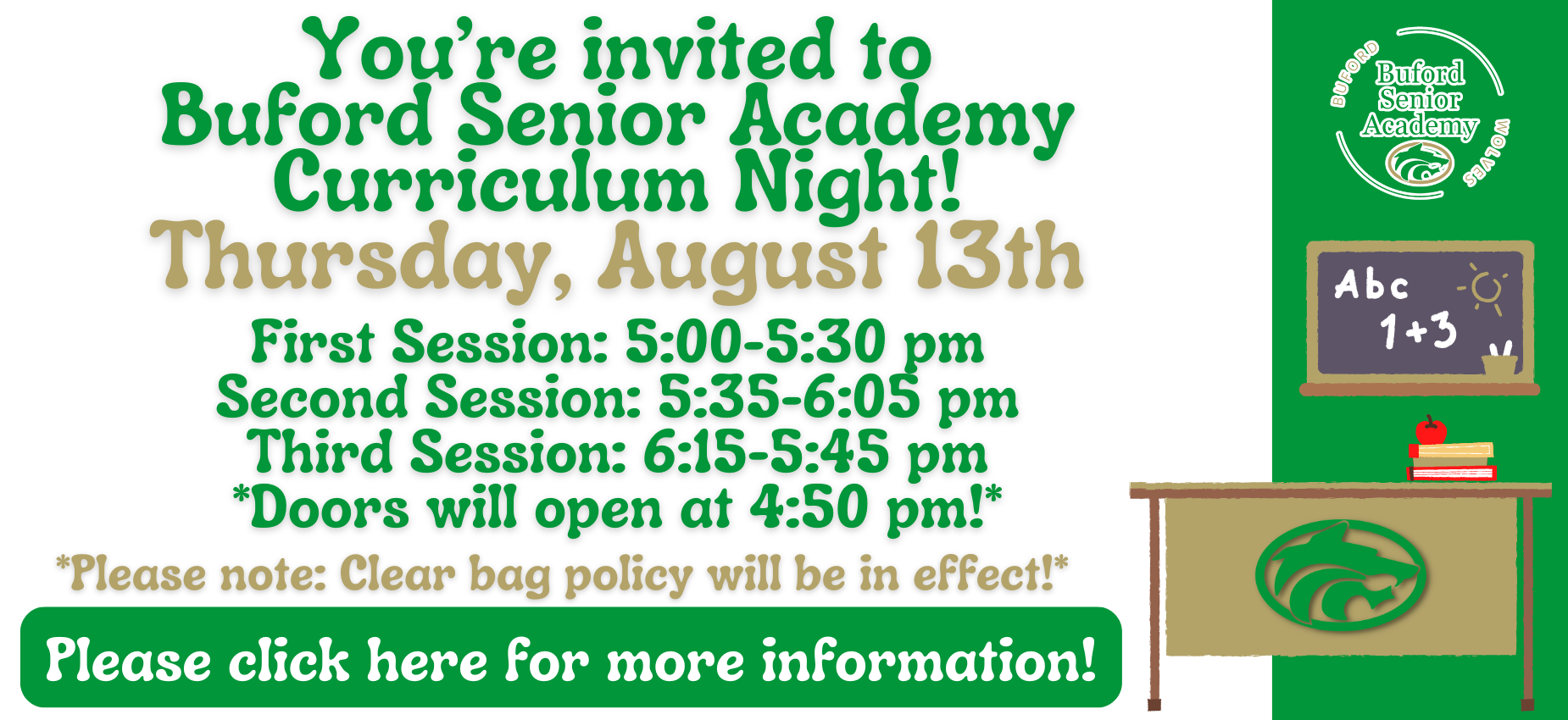 Curriculum Night
