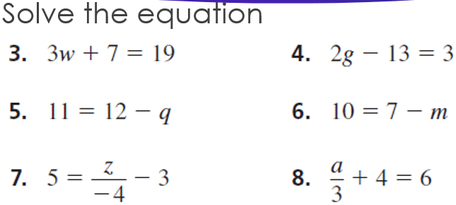 a