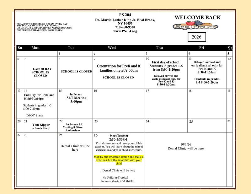 calendar