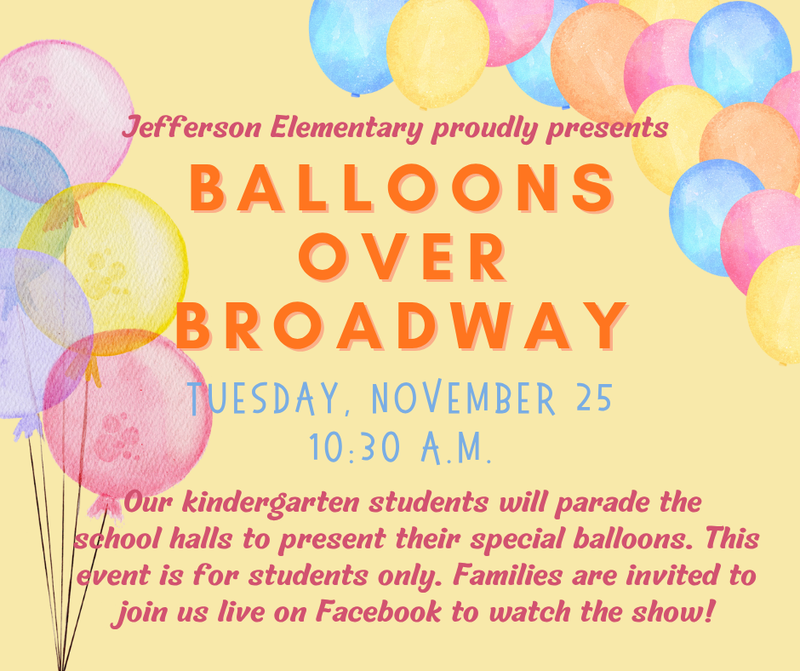 Kindergarten Balloon Parade