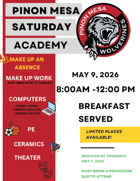 Saturday Academy 05/09/2026 Featured Photo