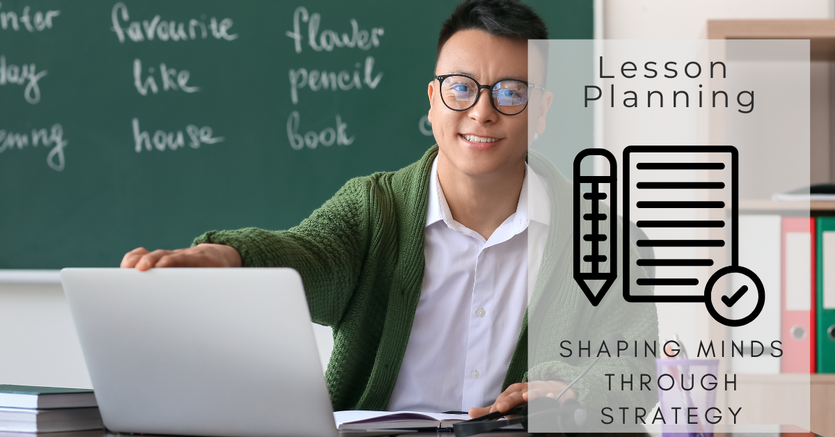 teacher planning lesson
