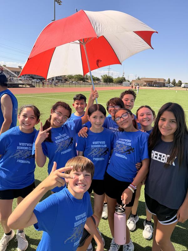 Westwind Running Club at City Track Meet