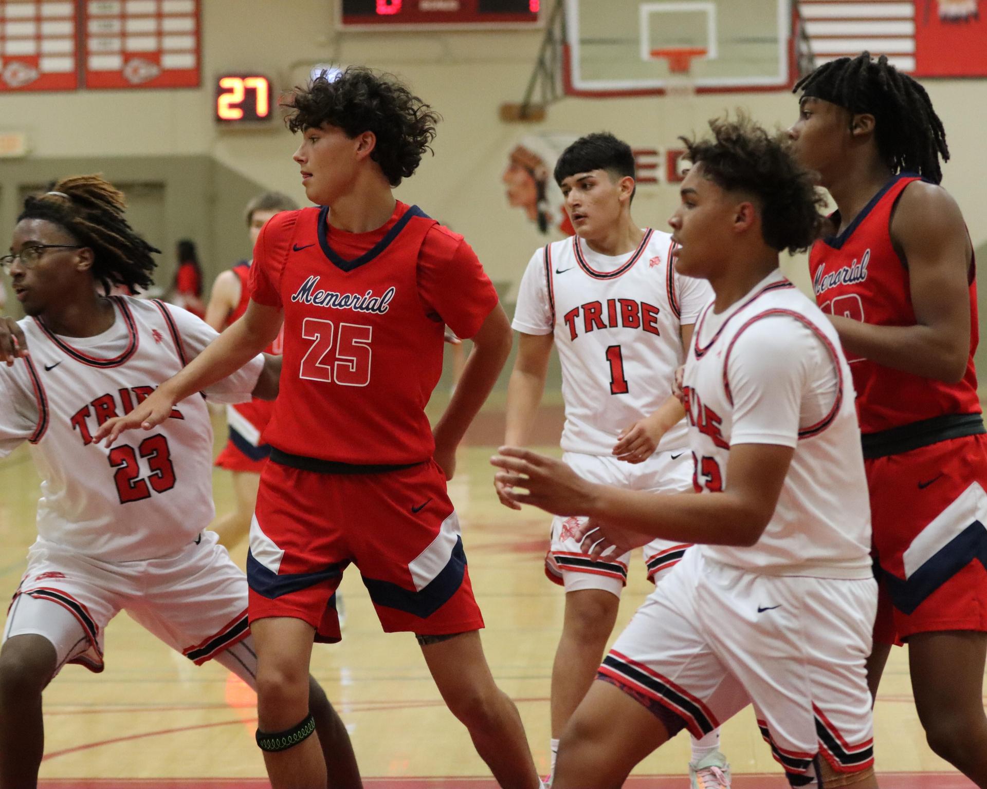Junior Varisty boys playing against san joaquin memorial
