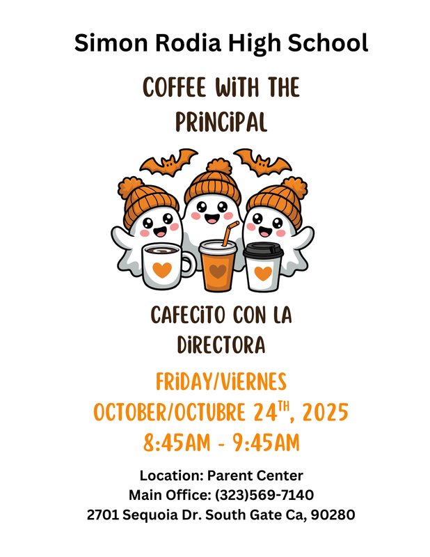 Coffee with the Principal Flyer