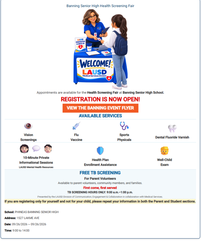 Free Health Screening