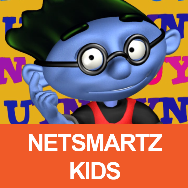 NetSmartz Kids character with blue skin