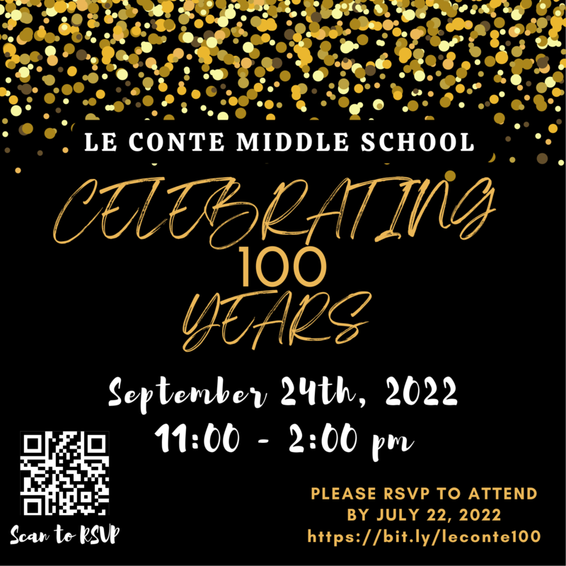 Le Conte is Celebrating 100 Years! Featured Photo