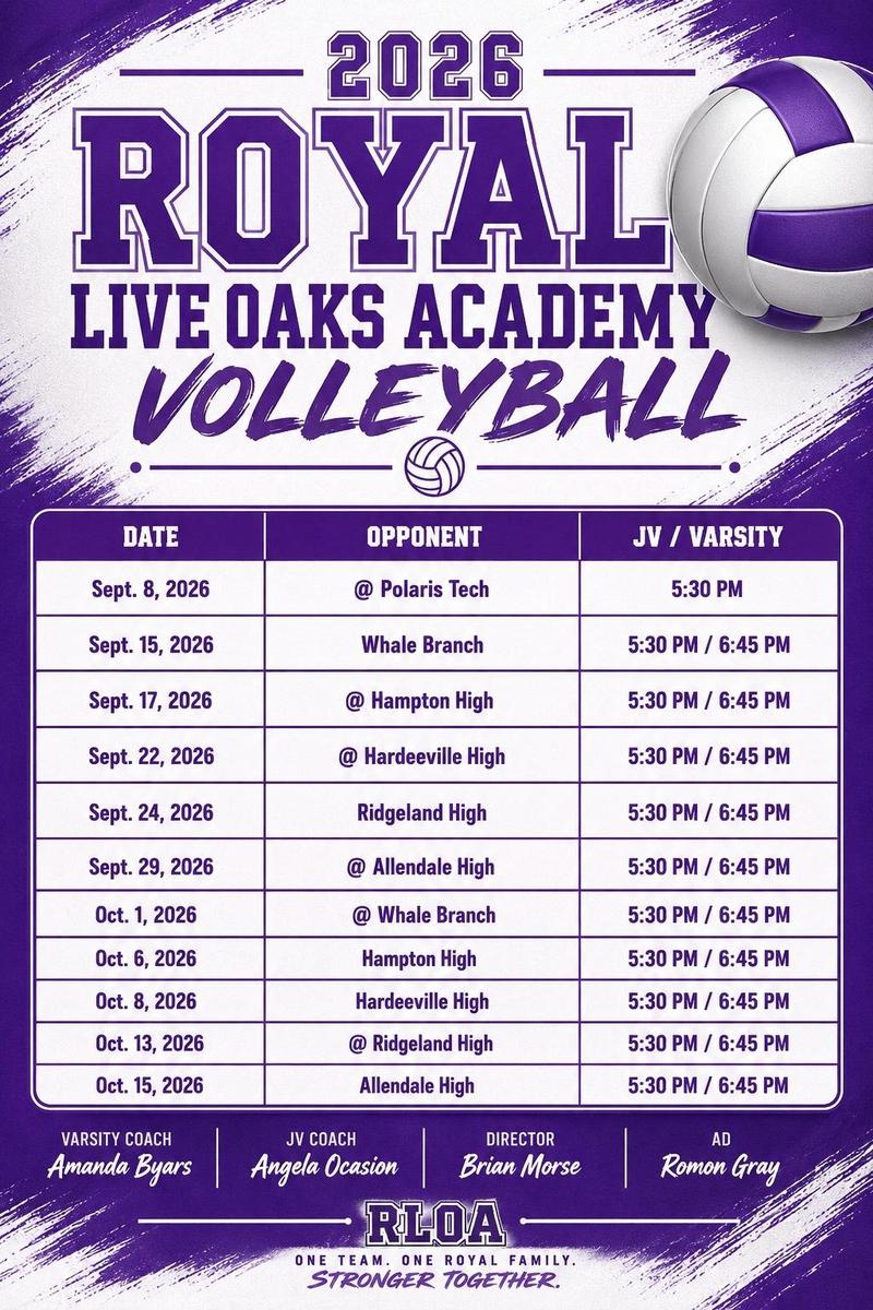 Volleyball Schedule Featured Photo