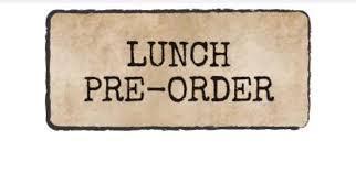 School Lunch Orders Due 1/19 for Week of January 25th! Featured Photo
