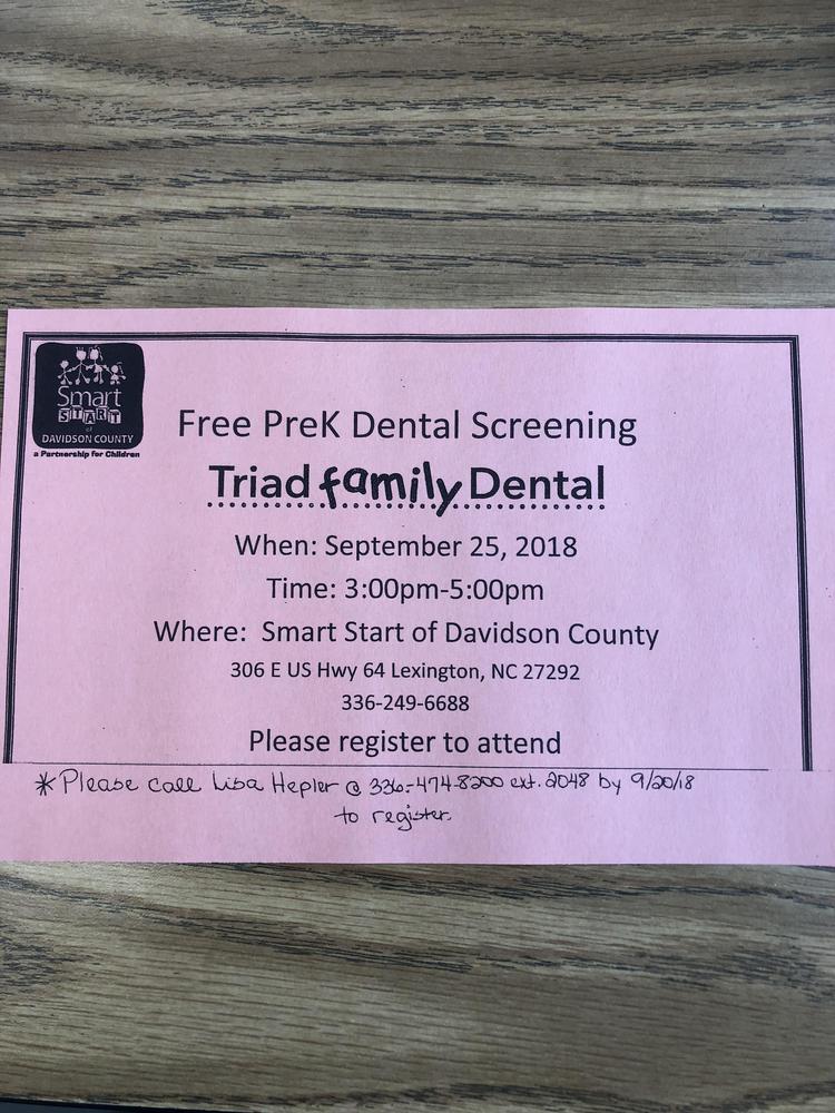 Dental Screening