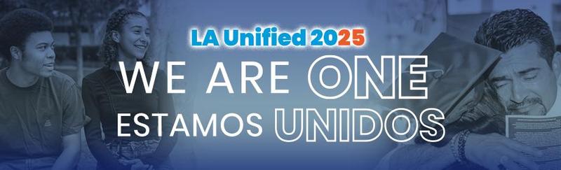 LAUSD We Are One banner