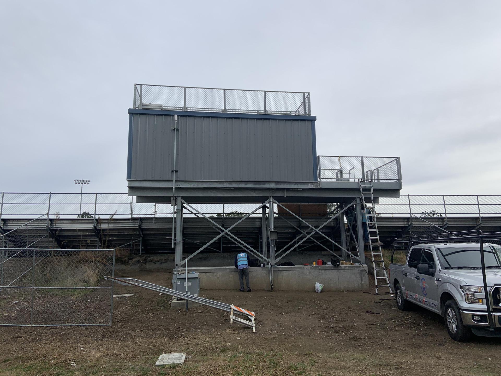 Press Box Back