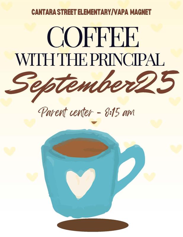 Coffee with the principal 9/25