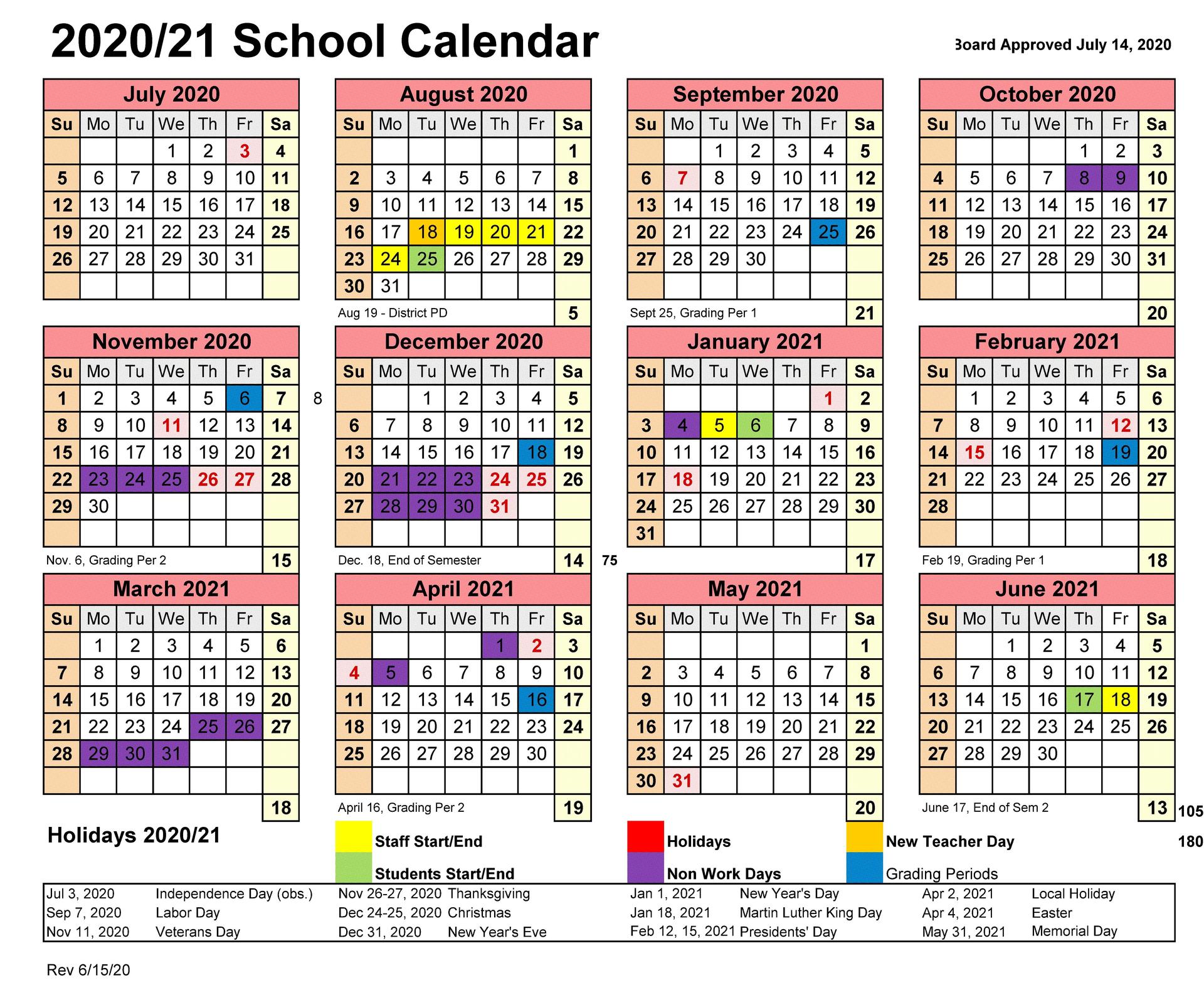 calendar