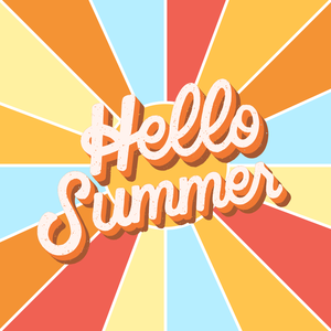 hello summer graphic