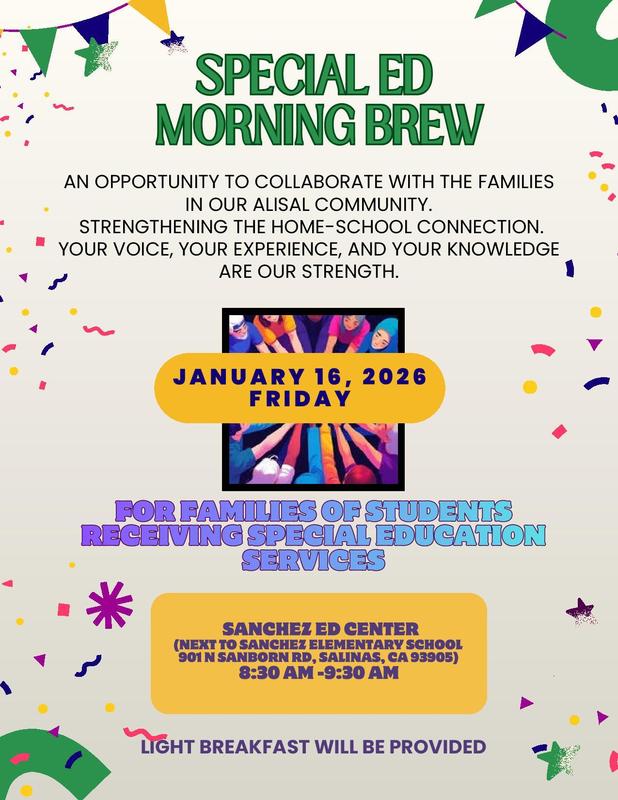 Flier Morning Brew event English
