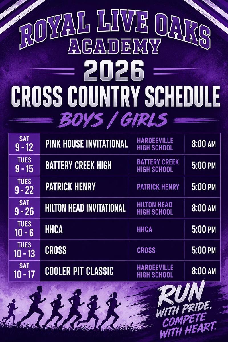 Cross Country Schedule Featured Photo