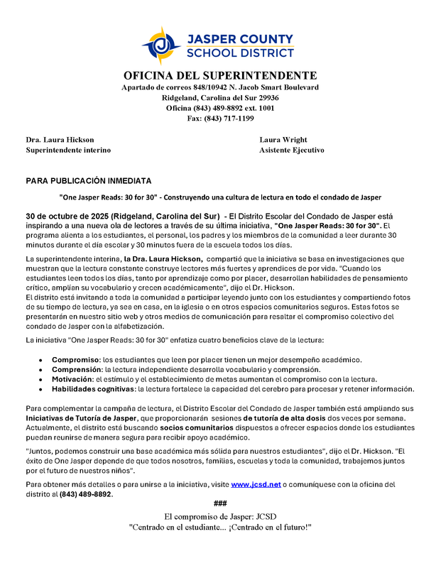 Building a Culture of Reading Across Jasper County (October 30, 2025) Spanish.png