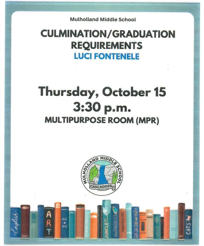 Culmination Requirements