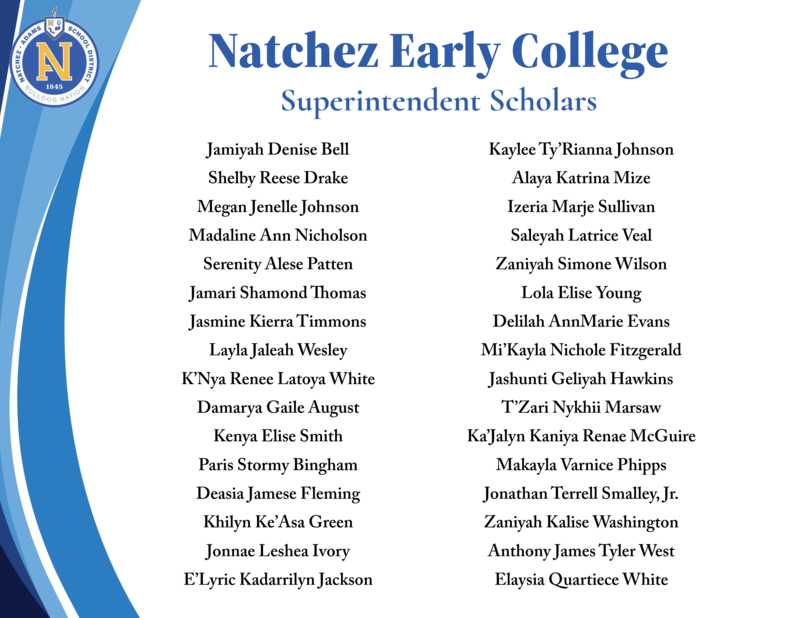 Superintendent Scholars