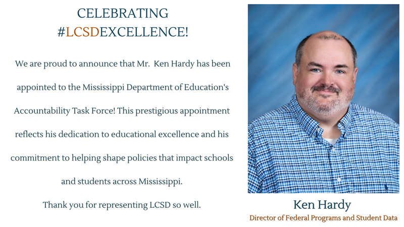 Ken Hardy MDE Accountability Task Force Appointment Graphic