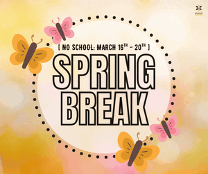 There will be no school March 16–20. We look forward to welcoming students back on March 23.