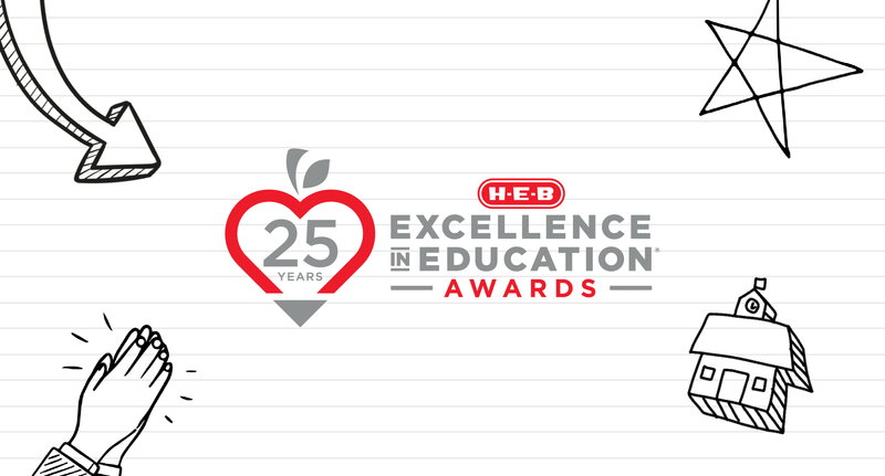 HEB  Excellence in Education Award Graphic