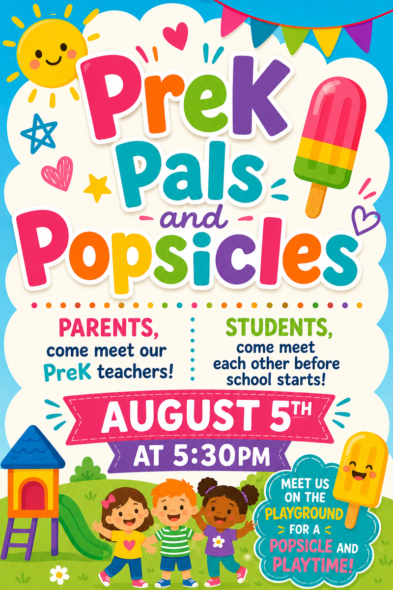 Pre-K Meet the Teacher August 5th Featured Photo
