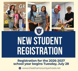 New student registration