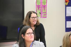 Massachusetts HHS Secretary Dr. Mahaniah Visits Revere High