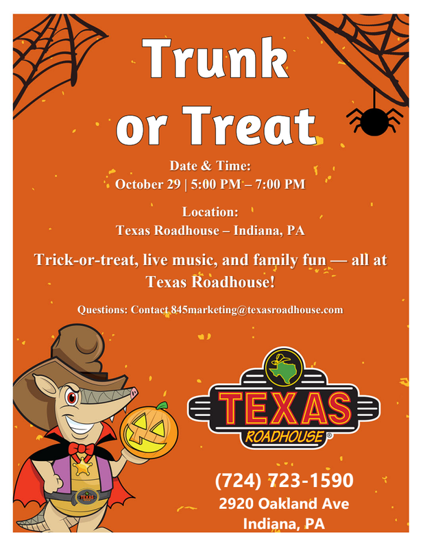 trunk or treat flyer