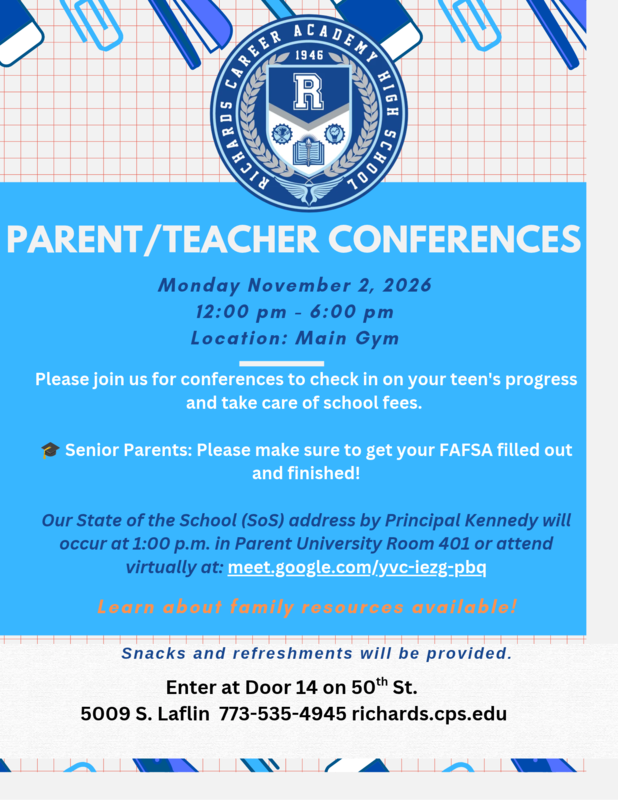 Parent-Teacher Conferences on November 2nd!/¡Reuniones de padres y maestros el 2 de noviembre!