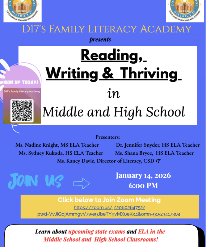 Family Literacy Academy