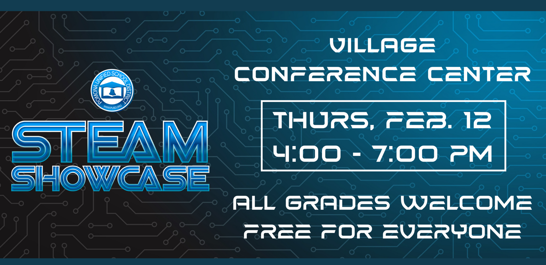 STEAM SHOWCASE at the Village Conference Center 2.12.26
