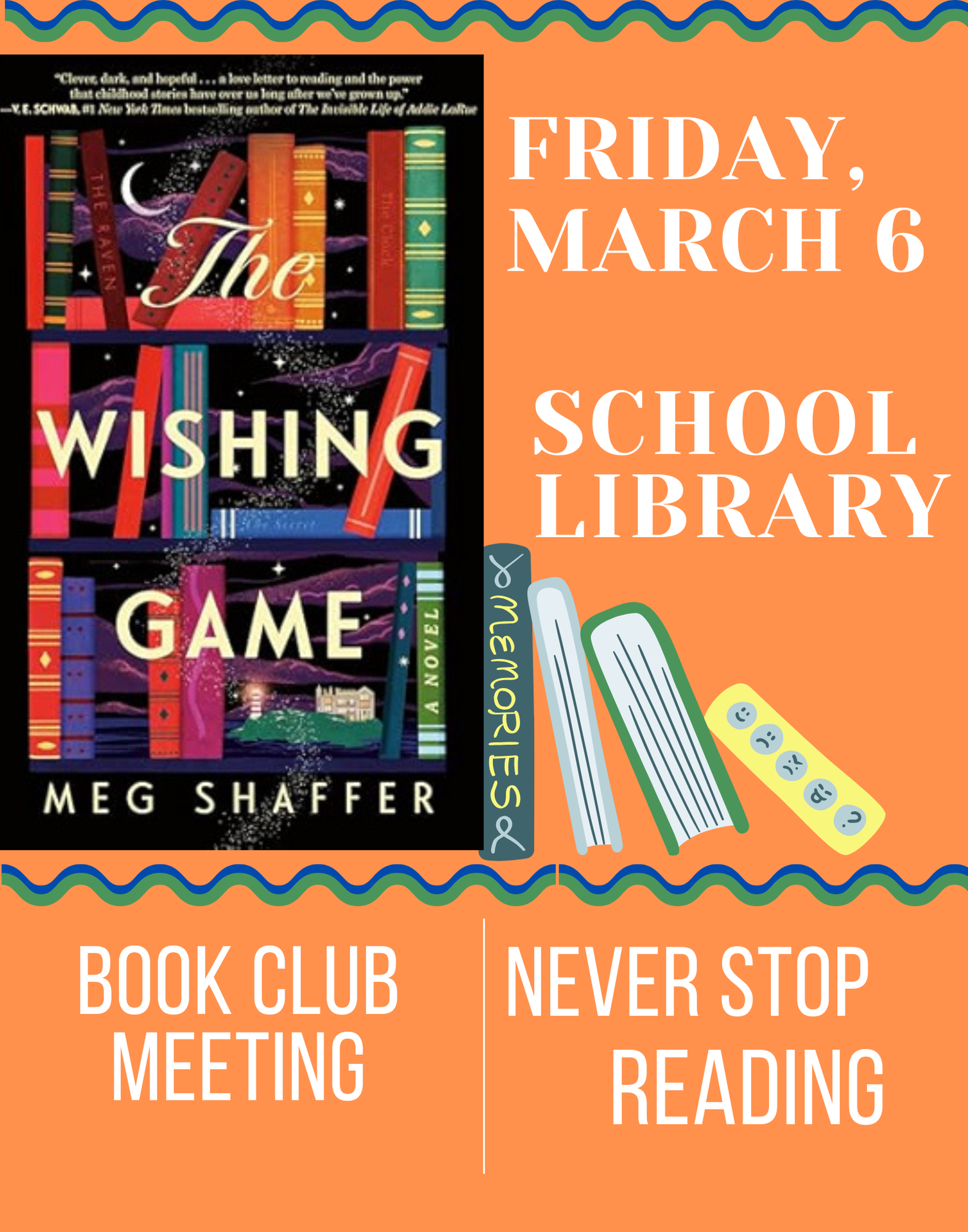 Book Club Meeting March 6