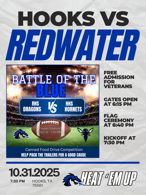 Redwater vs. Hooks Flyer