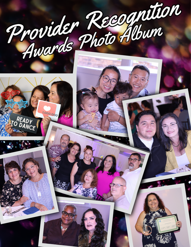 provider recognition awards photo album announcement