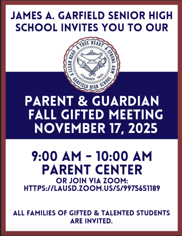 GATE Fall Meeting FLyer