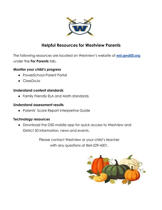 Helpful Resources for Parents