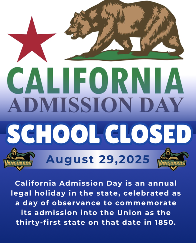 Reminder of no school day August 29