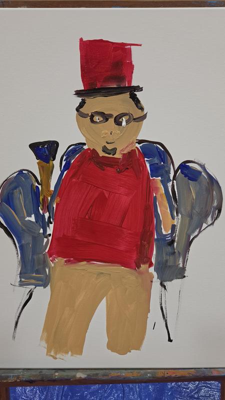 Paint a teacher