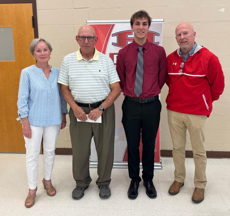 STAR Teacher Dr. Mark DiBois and STAR Student Ethan Rogers