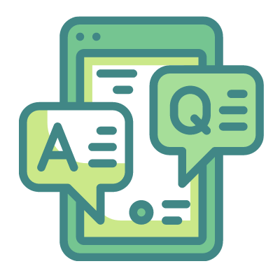 Q and A icon