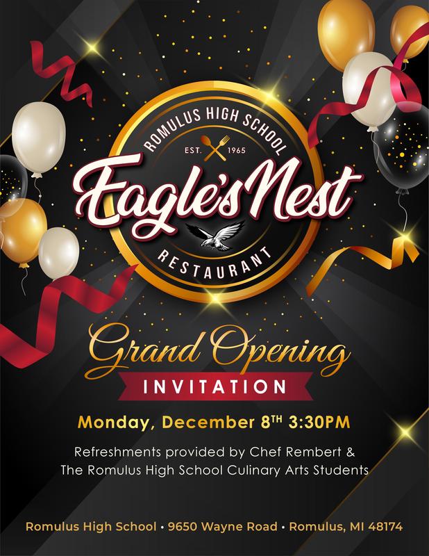 Grand opening flyer