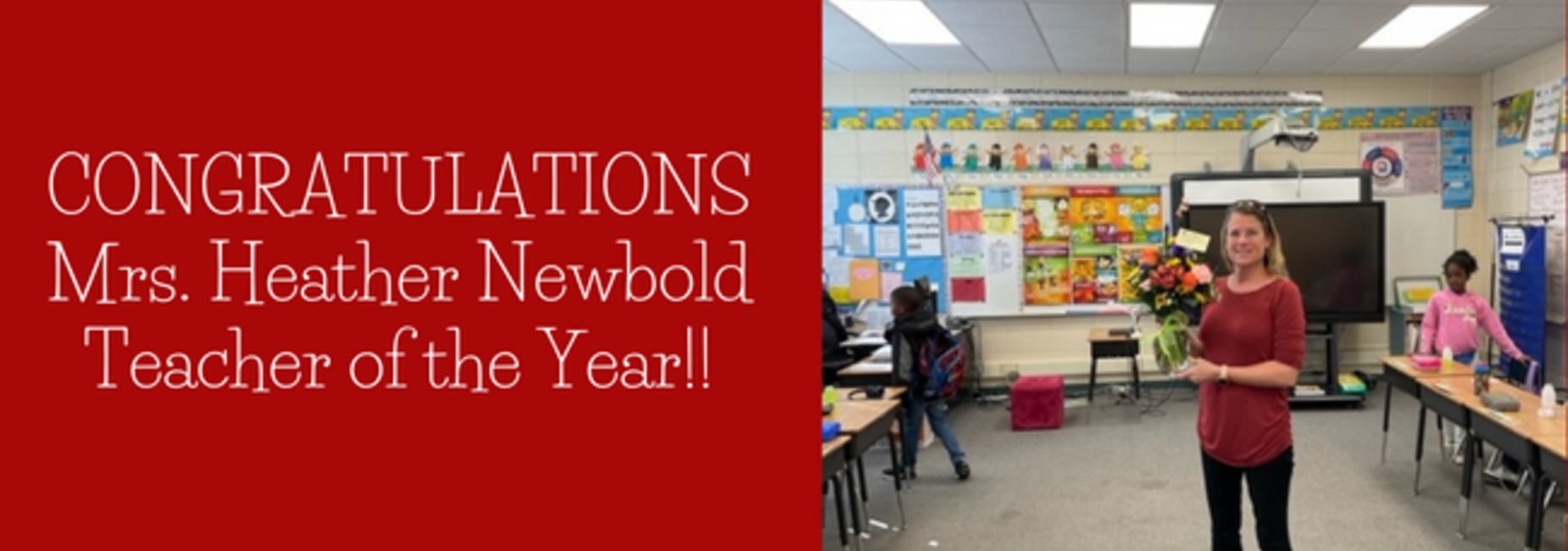 Ms Heather Newbold Teacher of the Year