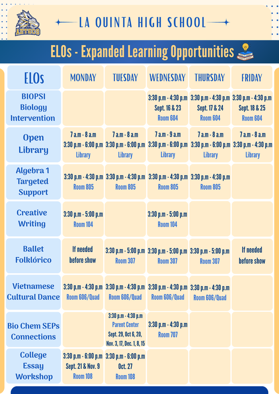 ELOs - Expanded Learning Opportunities Featured Photo