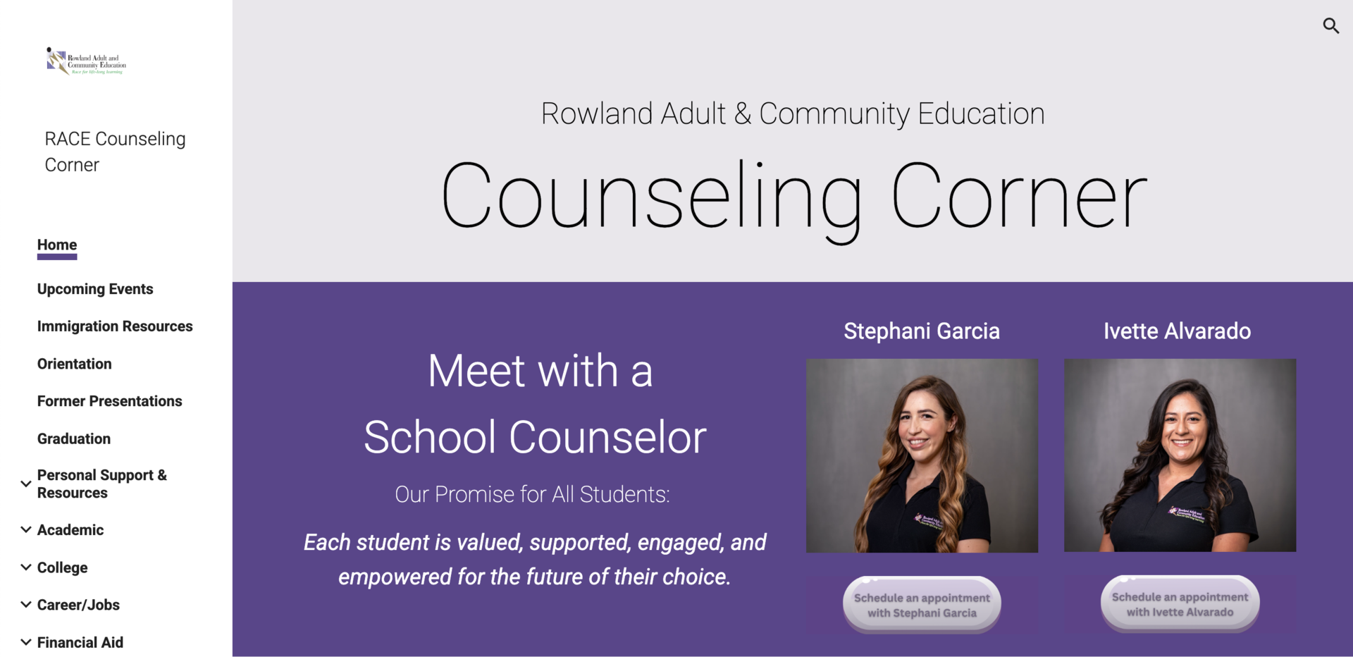 Counseling Corner