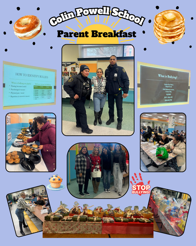 Breakfast at the Colin Powell School